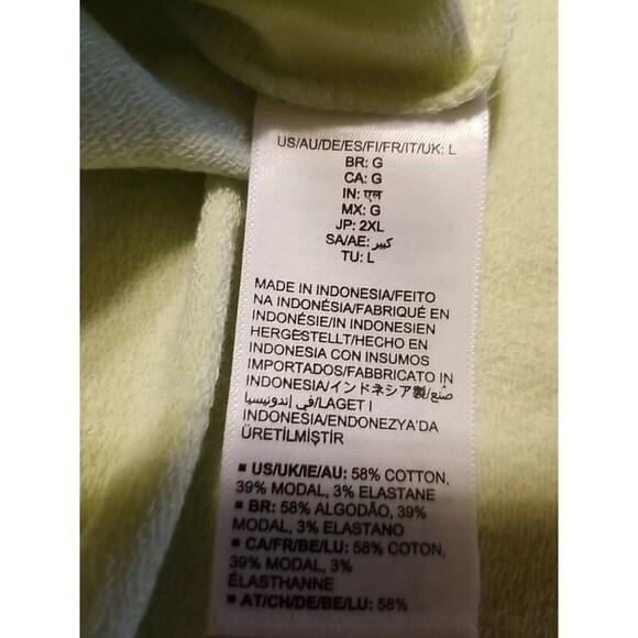 Anthropologie Daily Ritual Pullover Sweatshirt Size Large Crewneck Pullover New - Picture 6 of 10